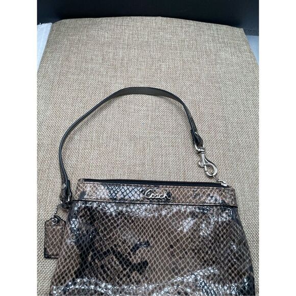 Coach Snake Print Wristlet - Picture 12 of 15